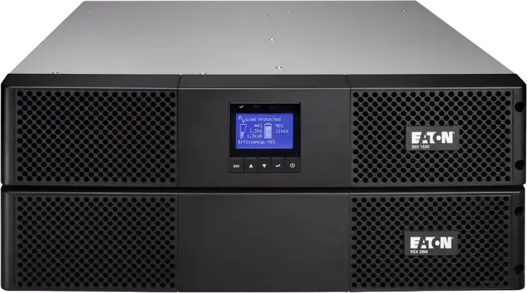 Eaton 9SXEBM36R Extended Battery Module (EBM) for 9SX 1500VA UPS, 36V, 2U Rackmount, Black