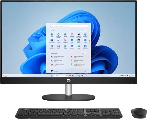 Computer All-in-One HP AI 27-cr2107ci, 27", Intel Core Ultra 5 225U, 16GB/512GB, Fără SO, Negru