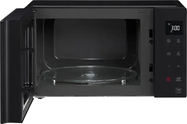 LG NeoChef MS2336GIB Solo Microwave Oven, 23L Capacity, 1000W Smart Inverter Technology, 28 Auto Programs, Easy-Clean Enamel, Black