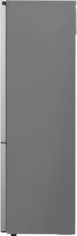 Frigider Combinat LG GBV3200DSW, Congelator Jos, Total No Frost, Compresor Smart Inverter, Volum Net 387L, DoorCooling+, LinearCooling, Argintiu