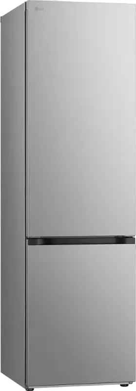 Frigider Combinat LG GBV3200DSW, Congelator Jos, Total No Frost, Compresor Smart Inverter, Volum Net 387L, DoorCooling+, LinearCooling, Argintiu