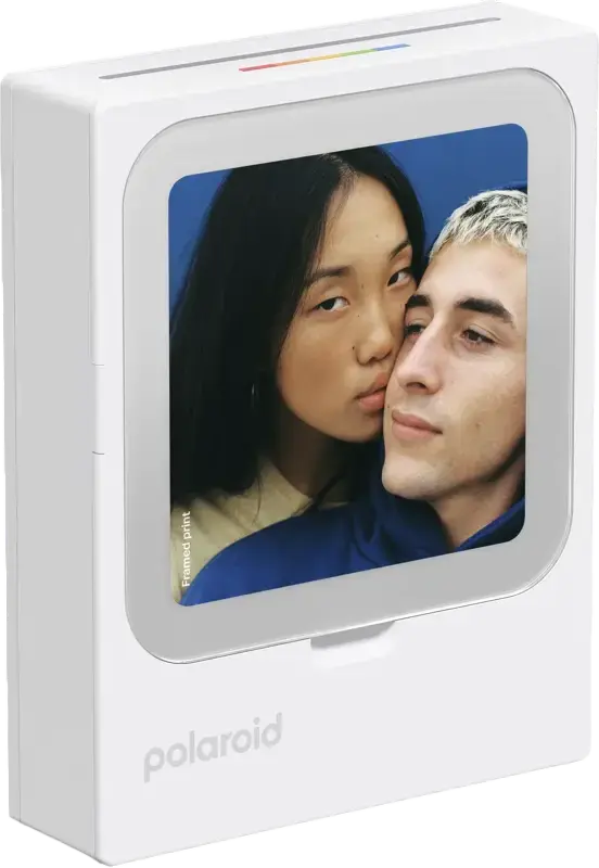 Polaroid Hi-Print 3x3 Pocket Photo Printer, Bluetooth Connectivity, 3x3 inch Prints, USB-C Charging, Integrated Battery, White