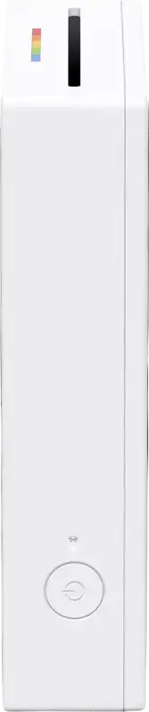 Polaroid Hi-Print 3x3 Pocket Photo Printer, Bluetooth Connectivity, 3x3 inch Prints, USB-C Charging, Integrated Battery, White