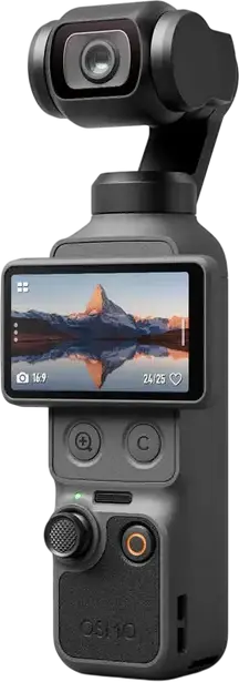 DJI Osmo Pocket 4 Standard Combo Black, 1-inch CMOS 37MP Sensor, 4K 240fps Video, 3-Axis Gimbal Stabilization, ActiveTrack 7.0, 2-inch OLED Touch Screen