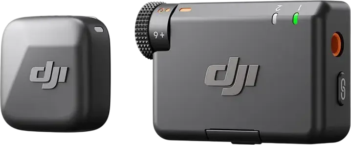 Sistem Microfon Wireless DJI Mic Mini, 1 TX + 1 RX, Audio Omnidirectional, Anulare Zgomot, Raza 400m, Bluetooth 5.3, Inregistrare Stereo/Mono