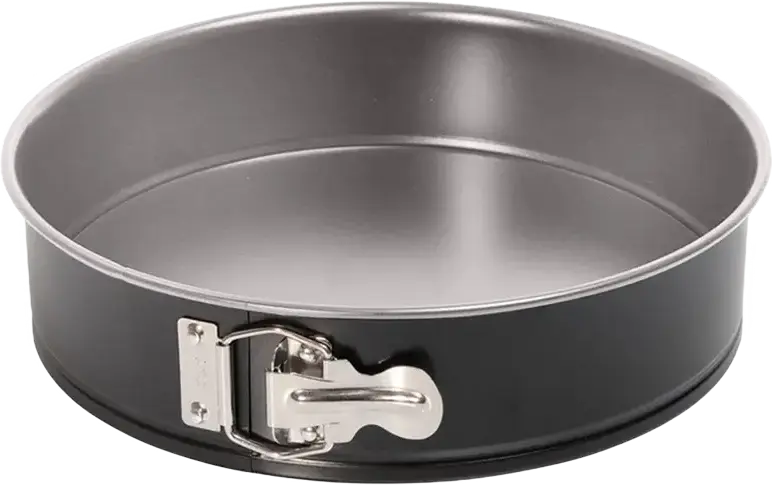 Tefal Easybake J1741274 Round Springform Baking Pan, 24 cm, Non-stick Carbon Steel, Detachable Edges, Grey