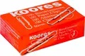Cleme de hartie Kores KO43012, 50mm Otel Galvanizat, Cleme Rezistente pentru Acasa Office si Scoala, Capacitate pana la 50 de foi