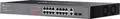 Switch Rackmount TP-Link DS1018GMP Omada Neadministrat, 16 Porturi PoE+ 10/100/1000 Mbps, 2 Porturi Combo Gigabit SFP, Buget PoE 250W, Mod Extend 250m, Carcasa Otel