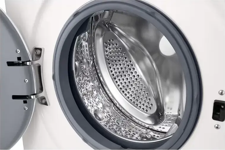 LG F2X10S7NWH Front-Load Washing Machine, 7kg Capacity, Inverter Direct Drive, 1200 rpm, Energy Class A, Steam Cleaning, ThinQ, White
