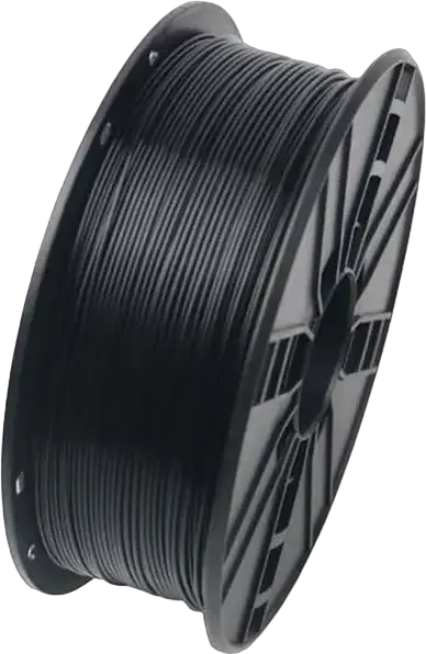 Gembird 3DP-ABS1.75-01-BW ABS 3D Printer Filament, 1.75 mm Diameter, 1 kg, Black, 225-240 °C Printing Temperature