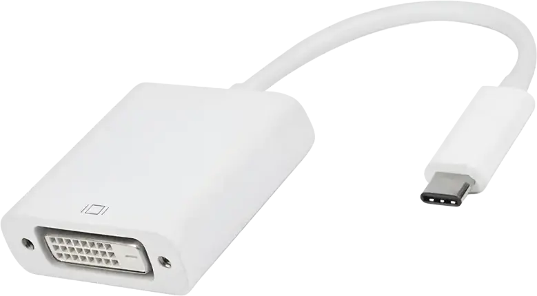 Adaptor Video APC Electronic APC-631001, Type-C - DVI-D (F), 0,1m, Alb