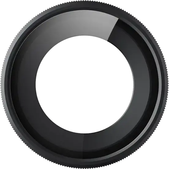 Protectie Lentila Insta360 Lens Guard din Sticla Temperata pentru Camera de Actiune, Protectie Impotriva Zgariturilor si Loviturilor, Negru