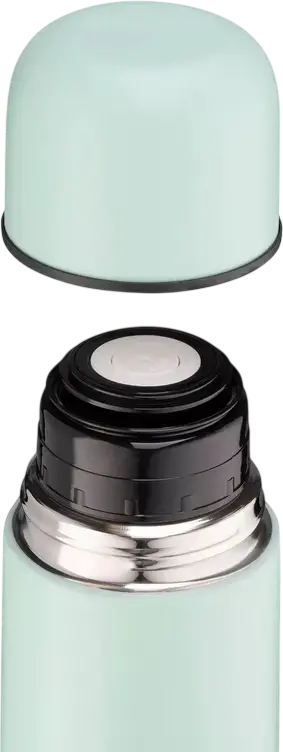 Ardesto AR2610 Bright City Vacuum Flask, 1L, Stainless Steel 18/10, Green, Hot 12h / Cold 24h, with Cup Lid