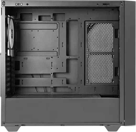 Chieftec Hunter 3 GS-03B-OP Midi-Tower PC Case, Black, Tempered Glass, E-ATX/ATX/M-ATX/ITX, 4x ARGB Fans, USB-C 3.2 Gen 2, Support for Rear-Connector MB