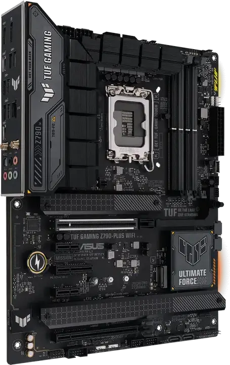 Placa de baza ASUS TUF GAMING Z790-PLUS WIFI LGA1700 Intel Z790 ATX DDR5 7200MHz PCIe 5.0 Wi-Fi 6E Bluetooth 5.3 4x M.2 PCIe 4.0 Ethernet 2.5Gb