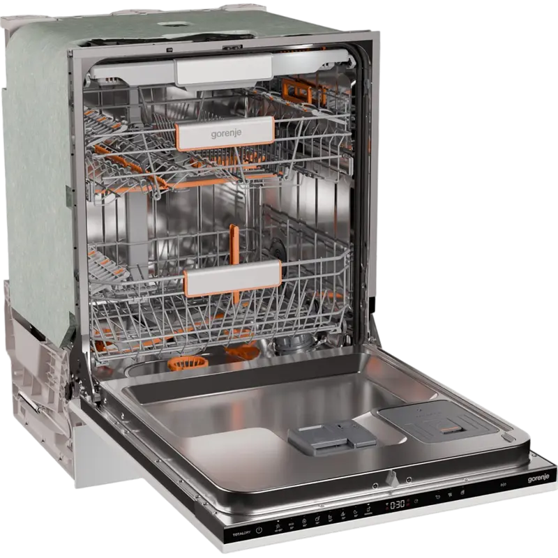 underestimated Masina de Spalat Vase Incorporabila Gorenje GV693A65AD, 16 Coverturi, Clasa Energetica A+++, Tehnologie PowerDrive, TotalDry, Alb