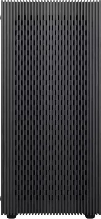 Gamemax Edge (6650) Micro-ATX Mini Tower Case, Tempered Glass Side Panel, Supports M-ATX/ITX, 5x 2.5" SSD/3x 3.5" HDD, RGB Rear Fan, Black