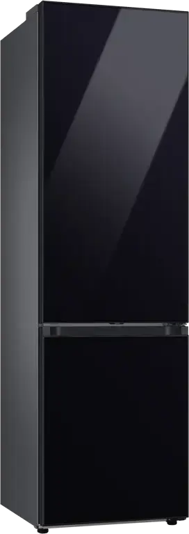 Холодильник Samsung Bespoke AI RB38C7B6D22/EF, No Frost, SpaceMax, Digital Inverter, 390 л, черный, класс энергопотребления D, SmartThings, 203x59.5x65.8 см