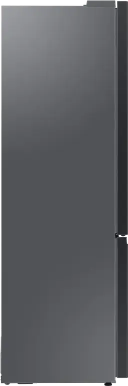 Холодильник Samsung Bespoke AI RB38C7B6D22/EF, No Frost, SpaceMax, Digital Inverter, 390 л, черный, класс энергопотребления D, SmartThings, 203x59.5x65.8 см