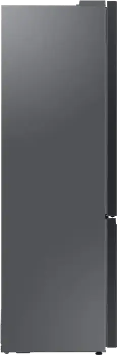 Холодильник Samsung Bespoke AI RB38C7B6D22/EF, No Frost, SpaceMax, Digital Inverter, 390 л, черный, класс энергопотребления D, SmartThings, 203x59.5x65.8 см