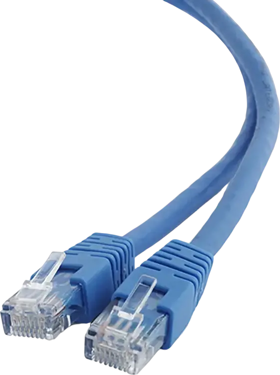 Cablexpert PP6U-3M Cat6 UTP Network Patch Cable, 3m, Blue, RJ45 Connectors, 250 MHz, CCA Conductor, PVC Insulation, TIA/EIA-568B Standard