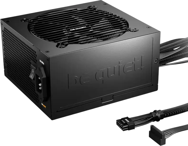 Блок питания be quiet! Pure Power 12 750W, ATX 3.1, PCIe 5.1 (12V-2x6), сертификация 80 PLUS Gold, немодульный, черный, BP003EU