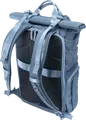 Vanguard VEO FLEX 43M Camera Backpack, Nylon, for DSLR/Mirrorless, 9.7" Tablet Pocket, Top/Side/Rear Access, Rain Cover, Blue