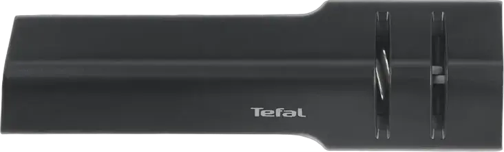 Ручная точилка для ножей Tefal K2640574, лезвия из нержавеющей стали, два слота для заточки, черный пластиковый корпус, 120 г