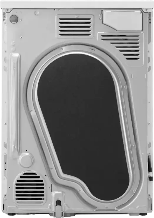 LG RH90V9AV4N Heat Pump Condenser Clothes Dryer, 9kg Capacity, Energy Class A+++, ThinQ Technology, LED Display, White and Black, 12 Programs