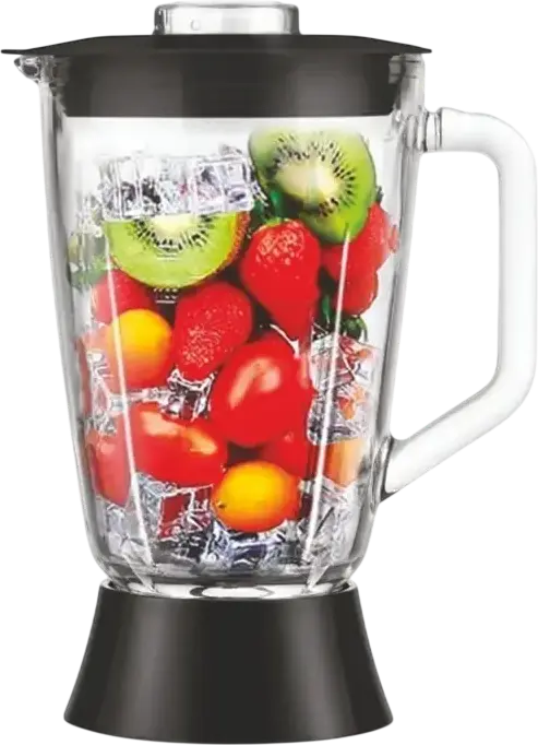 Zelmer ZFP9000B Food Processor, 2000W, 3L Plastic Bowl, 1.75L Glass Blender, 6 Speed Modes, Pulse, Stainless Steel Blades, Black