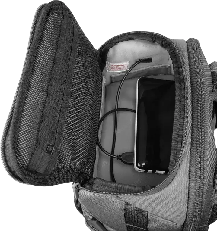 Vanguard VEO Adaptor S46 Camera Backpack, Grey, 18L Waterproof Bag for DSLR/Mirrorless, 15-inch Laptop Compartment, Side & Rear Access, Tripod Carry System