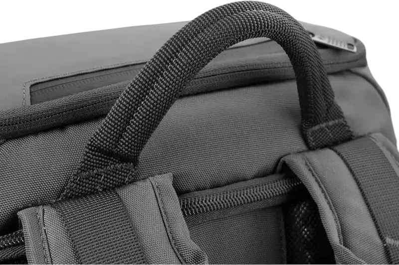 Vanguard VEO Adaptor S46 Camera Backpack, Grey, 18L Waterproof Bag for DSLR/Mirrorless, 15-inch Laptop Compartment, Side & Rear Access, Tripod Carry System