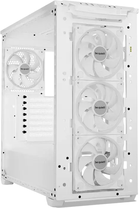 Корпус be quiet! Shadow Base 800 FX Белый, Midi-Tower E-ATX, 4 вентилятора 140мм Light Wings ARGB PWM, закаленное стекло, поддержка радиатора 420мм, USB-C