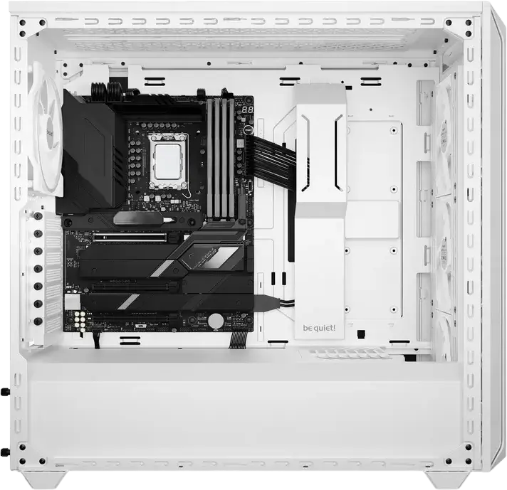 Корпус be quiet! Shadow Base 800 FX Белый, Midi-Tower E-ATX, 4 вентилятора 140мм Light Wings ARGB PWM, закаленное стекло, поддержка радиатора 420мм, USB-C