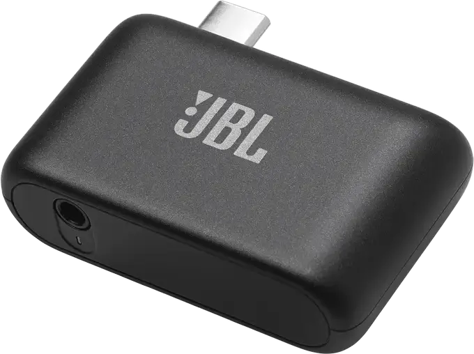 JBL EasySing Mic Mini Portable Condenser Microphone, Cardioid, Bluetooth & 2.4 GHz Wireless, AI Vocal Removal, USB-C, 6h Battery, Black