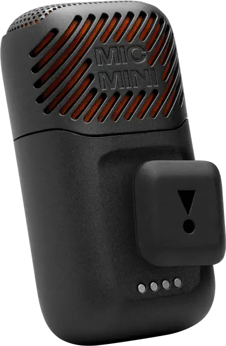 JBL EasySing Mic Mini Portable Condenser Microphone, Cardioid, Bluetooth & 2.4 GHz Wireless, AI Vocal Removal, USB-C, 6h Battery, Black