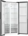 Gorenje NRS917E41X Side-by-Side Refrigerator, No Frost Plus, Inverter Compressor, 544L Capacity, MultiFlow 360, LED Touch Display, Stainless Steel