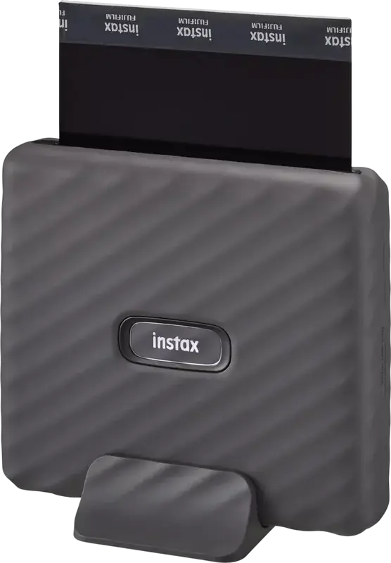 Fujifilm Instax Link Wide Smartphone Printer, Mocha Gray, Bluetooth 4.2, for instax WIDE Instant Film, 318 dpi, 62mm x 99mm Photos, iOS Android Windows MacOS