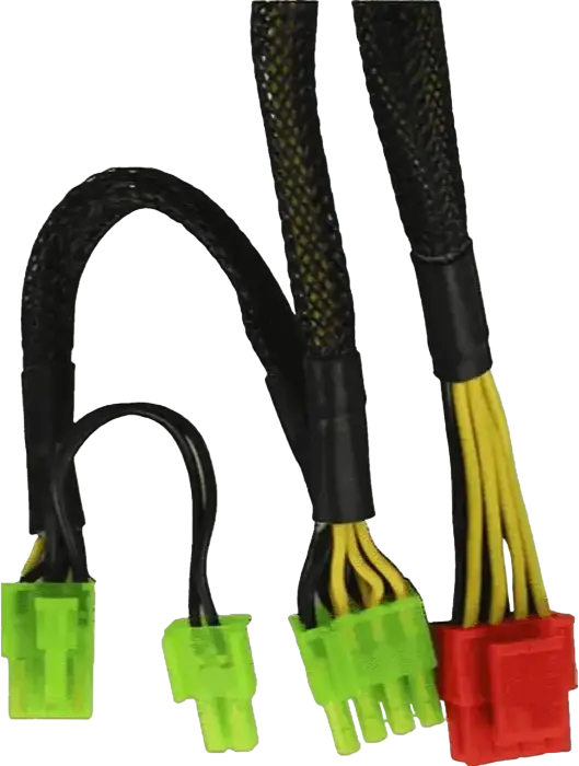 Gamemax GE-600 ECO Gamer 600W Power Supply, 80 Plus Efficiency, Active PFC, ATX Form Factor, 120mm Silent Fan, Black Mesh Cables