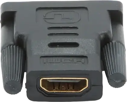Видеоадаптер Cablexpert A-HDMI-DVI-2 HDMI (мама) — DVI-I (папа), позолоченные коннекторы, черный