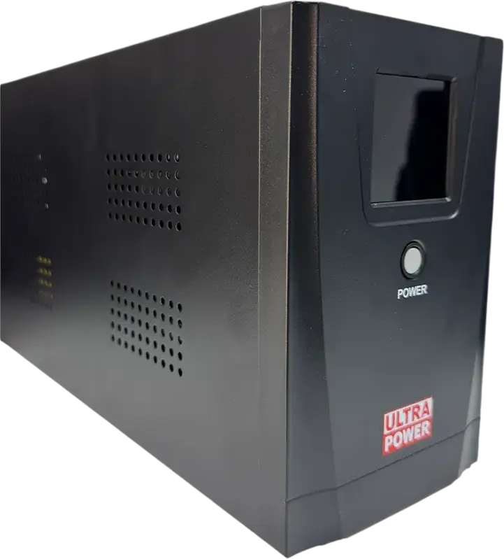 UPS  Ultra Power UPS2000MC 2000VA/1200W, Tower, LCD, AVR, USB, RJ11/RJ45, 2*Schuko sockets, metal case