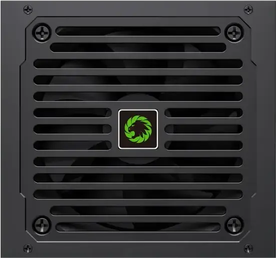 Gamemax GE-700 ECO Gamer 500W Power Supply, 80 Plus Efficiency, Active PFC, ATX Form Factor, 120mm Silent Fan, Black Mesh Cables