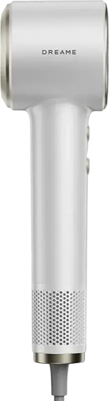 Dreame Grand AHG11C High-Speed Hair Dryer, White, 1600W Brushless Motor 110,000 RPM, 65m/s Airflow, 7 Intelligent Modes with AI, Ionic Hair Care