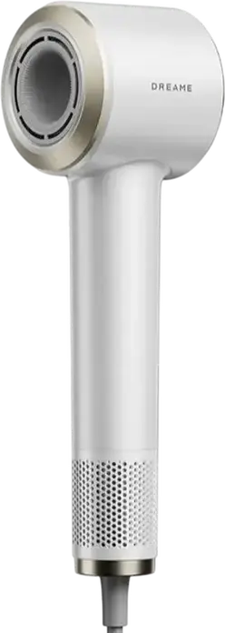 Dreame Grand AHG11C High-Speed Hair Dryer, White, 1600W Brushless Motor 110,000 RPM, 65m/s Airflow, 7 Intelligent Modes with AI, Ionic Hair Care