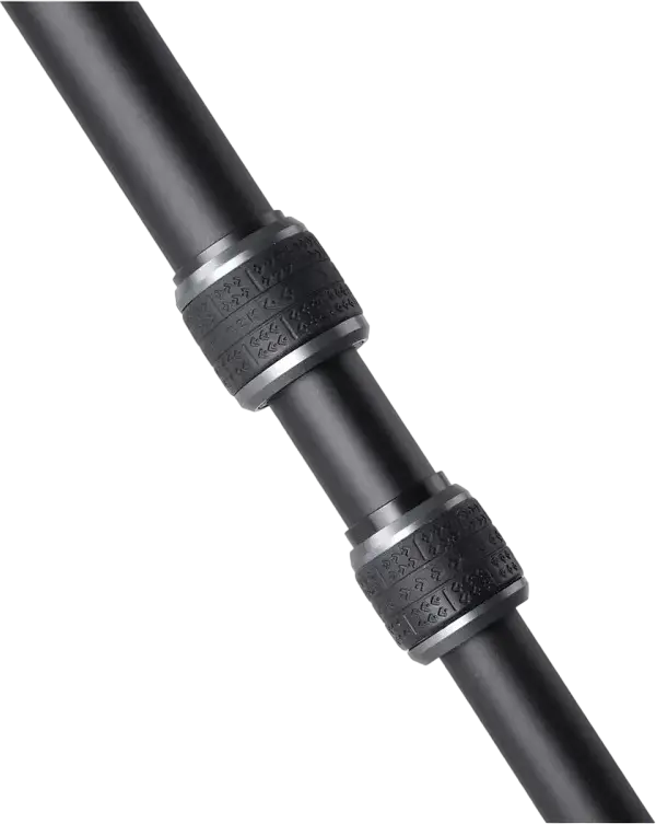 Vanguard VEO 3 264AO Aluminium Photo-Video Tripod with Video Head, MACC Multi-Angle Central Column, 8kg Max Load, 154.9cm Max Height, Black