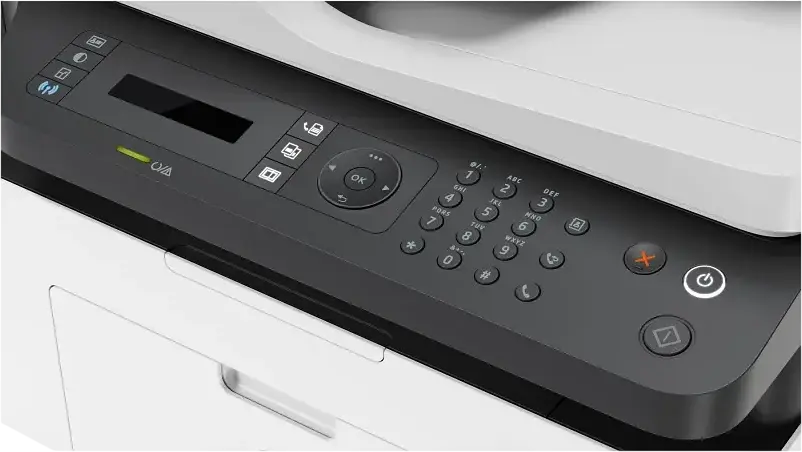 HP Laser MFP 137fnw Monochrome Laser Multi-Function Printer, Print Copy Scan Fax, Wi-Fi Ethernet, 20ppm, 1200x1200dpi, 40-Sheet ADF, 128MB RAM
