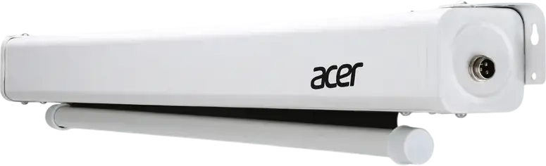 Ecran de proiectie electric Acer E100-W01MW 100 inch, Format 16:10, Material Polyester White Matt, Gain 1.0, Control Remota si Switch Perete, Montare Perete/Tavan
