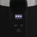 Электрический чайник Gorenje K17TRDW, 1.7 л, 2200 Вт, из нержавеющей стали, цифровое управление, 6 настроек температуры, функция подогрева, черный