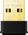 TP-Link Archer T3U Nano AC1300 Wireless MU-MIMO USB Adapter, Dual Band 867 Mbps (5 GHz) + 400 Mbps (2.4 GHz), WPA3 Security, USB 2.0, Black
