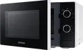 Samsung MS20A3010AH Solo Microwave Oven, 20L Capacity, 700W Power, 5 Power Levels, Mechanical Control, Defrost Function, LED Light, Glass Door